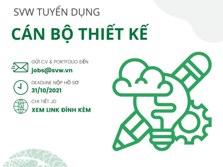 Read more about the article TUYỂN DỤNG CÁN BỘ THIẾT KẾ ĐỒ HỌA (Deadline: 31/10/2021)