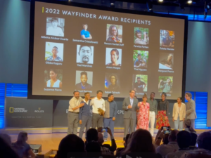 SVW’s founder among 15 recipients of the 2022 National Geographic Society Wayfinder Award